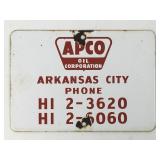 Apco Oil - Porcelain