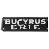 Bucyrus Erie - Porcelain