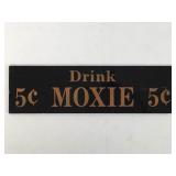 Drink Moxie - Reverse Painted Glass