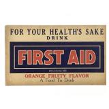 First Aid Orange Fruity Flavor Drink - Paper