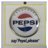 Pepsi Thermometer - Metal, Glass