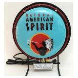 Natural American Sprit Cigarette - Lighted