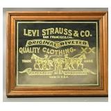Levi Strauss - Framed Mirror, 1973
