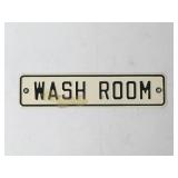 Wash Room - Pressed Metal, NOS