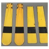 Road & Bridge Reflectors (4) - Porcelain