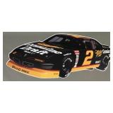 Miller Genuine Draft Rusty Wallace - Embossed Meta