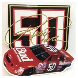 Budweiser Ricky Craven - Embossed Metal