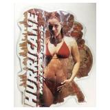 Hurricane Malt Liquor - Metal Sign, 2002