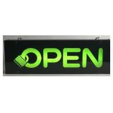 Master Lock Open - Lighted Sign