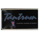 "Tantrum" Lighted Sign