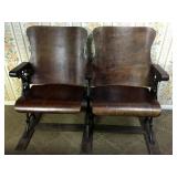 Antique Theater Chairs