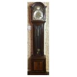 Walnut Grandfather Tall Case Clock