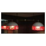 Coors Two Globe Hanging Bar Sign