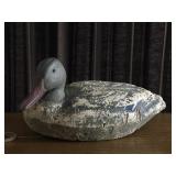 Vintage Styrofoam Weighted Duck Decoy