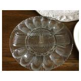 Turkey Platter & Deviled Egg Plate