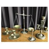 Brass Metal Grouping (5 pcs)