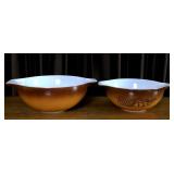 Old Orchid Cinderella Pyrex Bowls (2)