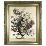 Flower Arrangement in Urn Lithograph