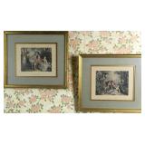 (2) Lithograph Prints