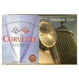 Corvette & American Cars Hardcover Books (2)