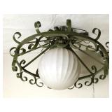 Mid-Century Hanging Light Fixture