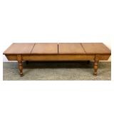 Coffee Table with Hinged Lids