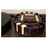 Vintage Poker Chip Set