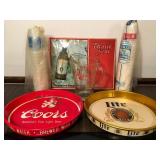Coors, Miller Beer Items & Special Pepsi Cans