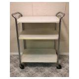 3-tier Mid-Century Service Cart