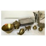 Brass, Aluminum, & Stainless Steel Items