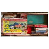 Huge Box Vintage Games / Puzzles