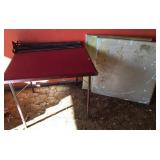 Vintage Card Tables, Set of Iron Legs
