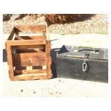 Vintage Wooden Box & Crate