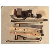 Antique Tools, Cans, Pencil Sharpeners