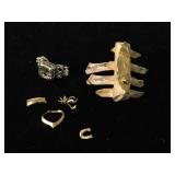 14K Gold Pieces & Parts, 18.8g