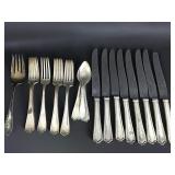 Alvin Sterling Flatware (21 pcs) 670.8g