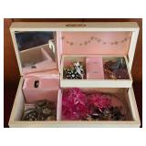 Small Jewelry Box & Contents
