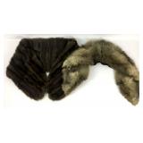 Vintage Fur Stole Lot (2)