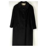 Vintage Lilli - Ann Long Black Wool Coat