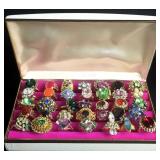Jewelry Box of Rings, 35 Rings! (1 of 2)