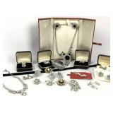 Box of Assorted Jewelry / Pieces