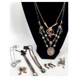 Colorful Costume Jewelry Collection