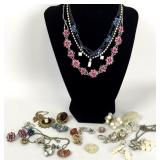 Earring Collection Costume Jewelry