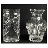 Waterford Crystal Vases (2) Overture