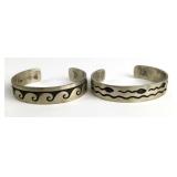 Hopi Native American Cuff Bracelets (2), 54.4g