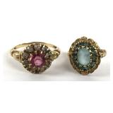 10K Yellow Gold Rings (2), 5.3g