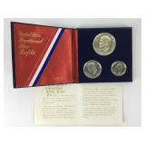 1776-1976 Bicentennial 3-Coin Set  PROOF