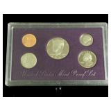1992 US Mint 5 Coin Proof Set  Proof