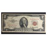 1953 Two Dollar Bank Note - Red Seal