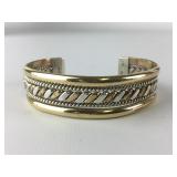 Sterling Silver Cuff Bracelet, 33.8g